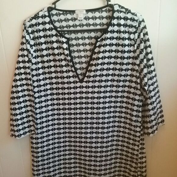 J CREW FACTORY TUNIC/SWIM COVER UP. SIZE SMALL - Picture 1 of 4